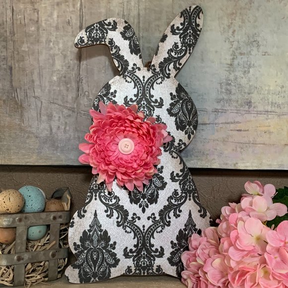 Easter Bunny Door Hanger - Picture 1 of 4